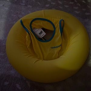 AquaLeisure inner tube onesie yellow